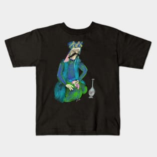 Persian Man with Wine Kids T-Shirt